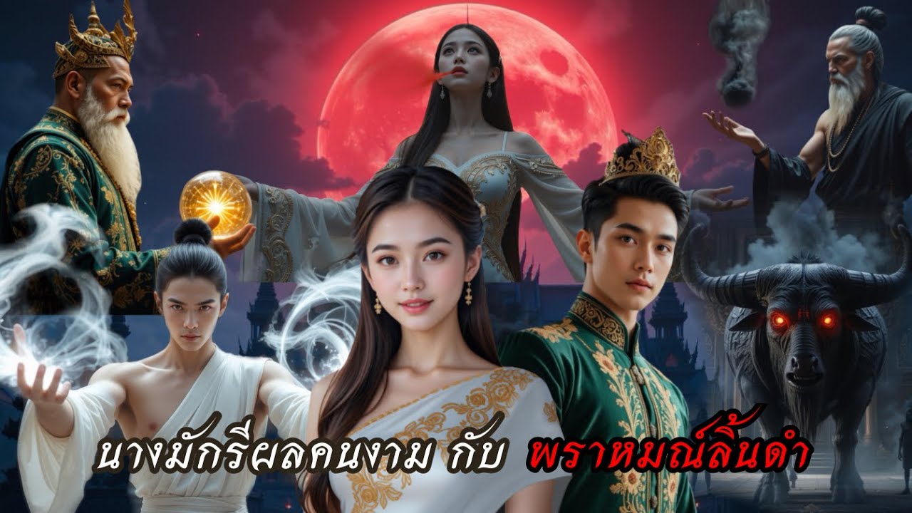 นางมักรีผลคนงาม กับ พราหมณ์ลิ้นดำ  |  MintDiary  EP.10  #นิทาน  #เรื่องเล่า #นางมักรีผล