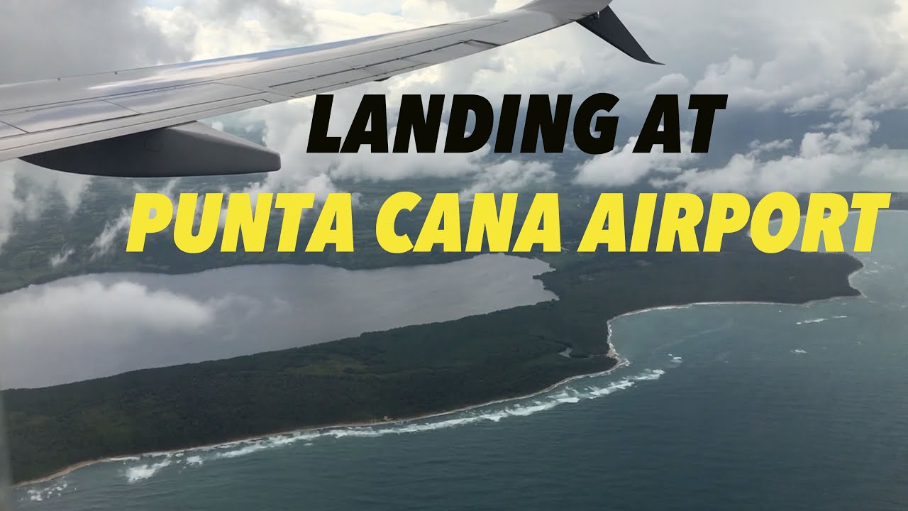 UNITED AIRLINES - BOEING 737 LANDING AT PUNTA CANA INTERNATIONAL AIRPORT PUJ