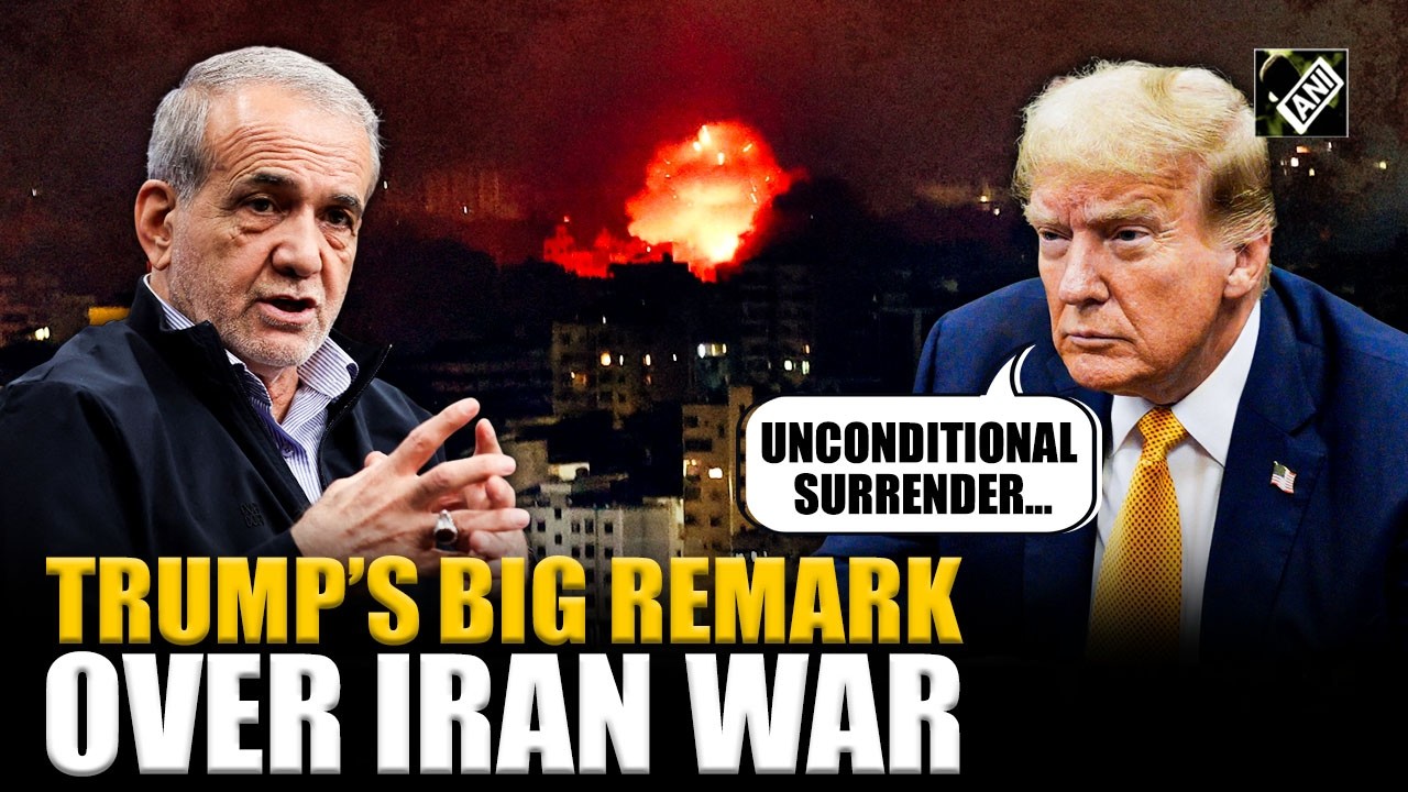 Trump asks for “unconditional surrender” from Tehran in his latest remark over US-Iran-Israel war