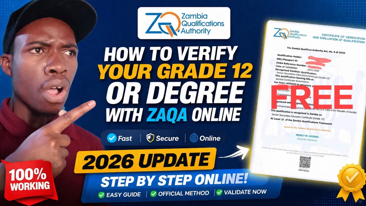 How to Verify Your G12 or Degree with ZAQA Online (2026 Update) &ndash; Step by Step Guide