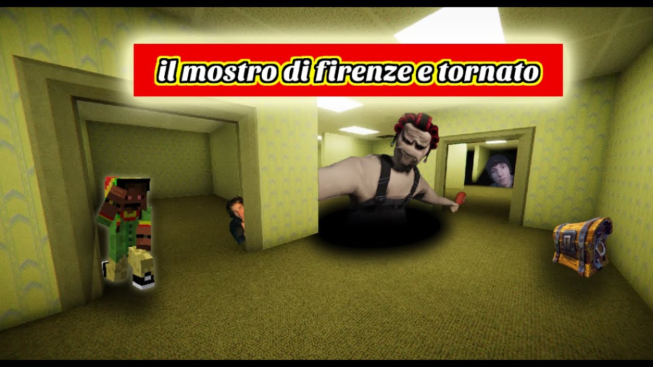 il mostro di Firenze ci insegue nella back rooms!!!(prendo POLLI in faccia)