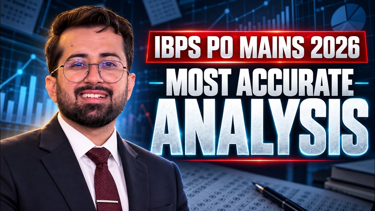 IBPS PO Mains 2026 Exam Analysis | Most Accurate & Honest Review by Aashish Arora