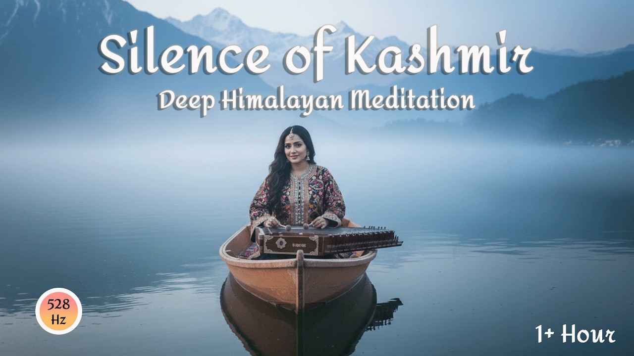 432Hz Deep Himalayan Meditation  Silence of Kashmir  1+ Hour Peaceful Flute & Santoor