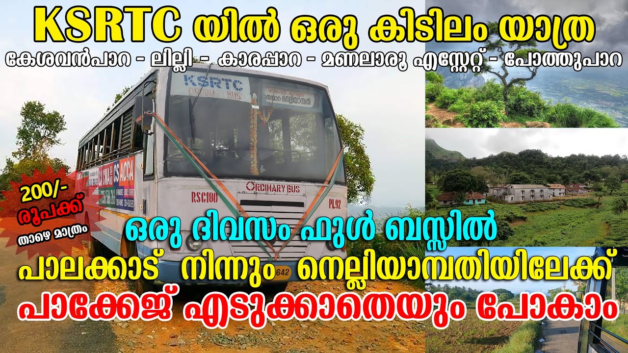 Ksrtc Nelliyampathy Trip | Palakkad To Nelliyampathy |KSRTC Budjet Trip #palakkad #nelliyampathy