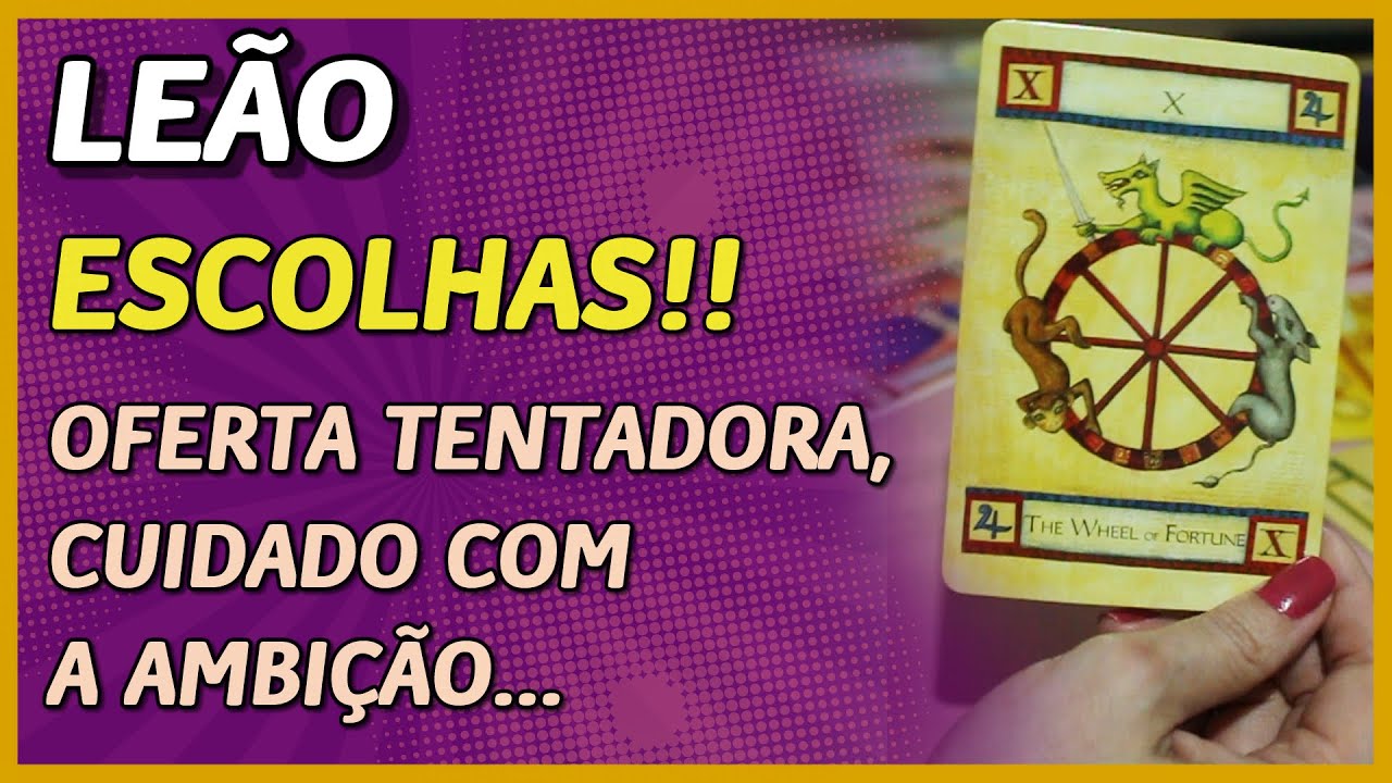LE&Atilde;O ♌️ // ESCOLHA IMPORTANTE! 🔥🤔 - CUIDADO COM A AMBI&Ccedil;&Atilde;O, SEN&Atilde;O VAI SE ARREPENDER...😈👼