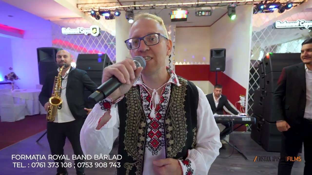 Formația ROYAL BAND Bârlad / Videoclip NOU / Huțulca / TEL : 0761 373 108 ; 0753 908 743