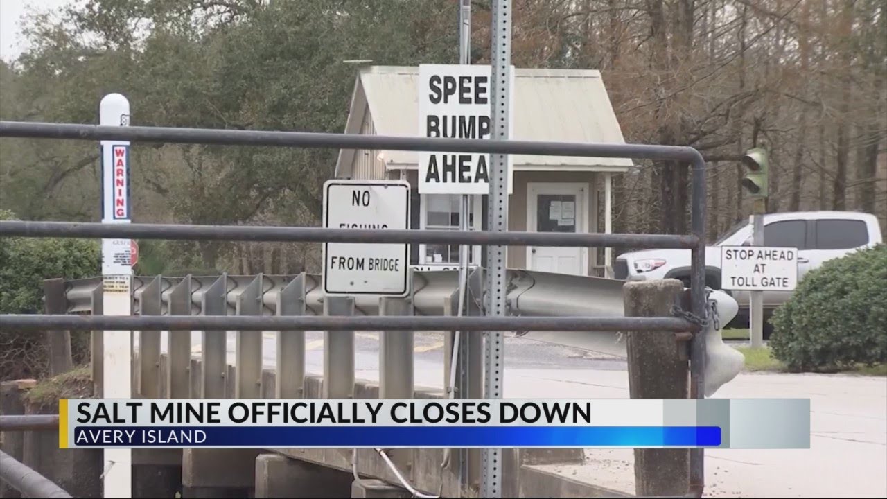Avery Island Salt Mine officially shuts down