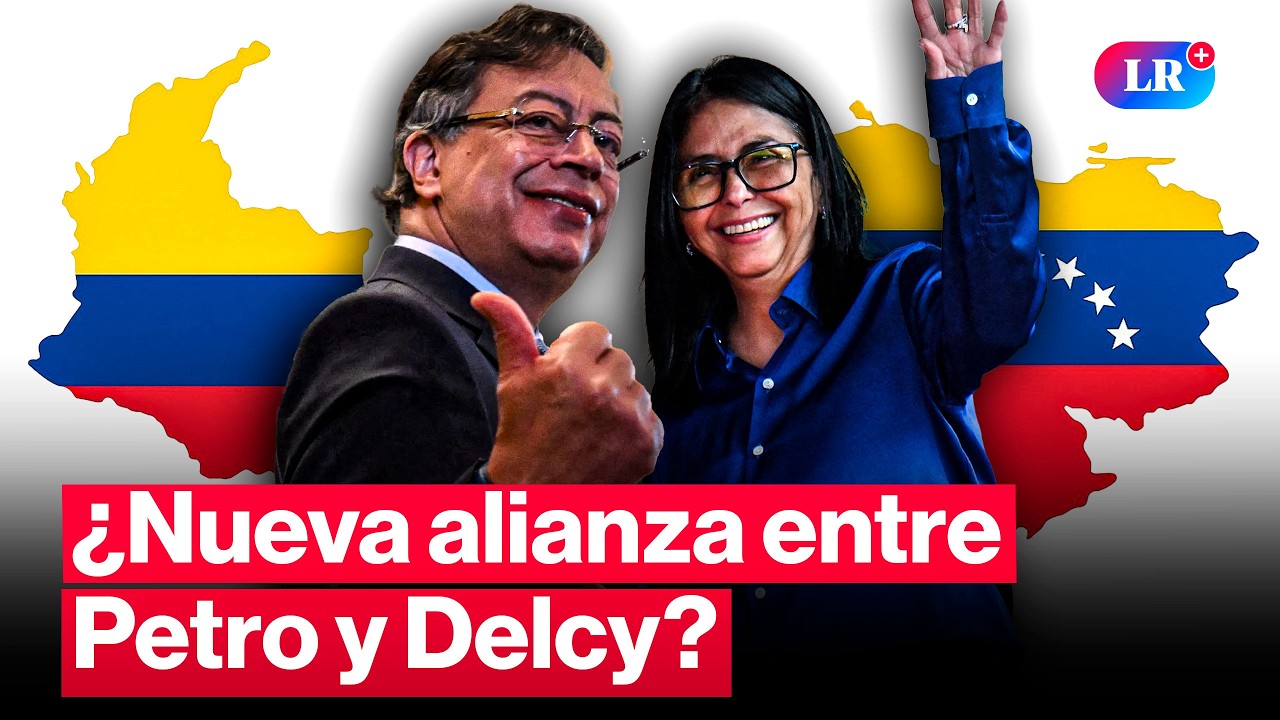 GUSTAVO PETRO y DELCY RODRÍGUEZ anuncian reunión tras caída de Maduro | #LR