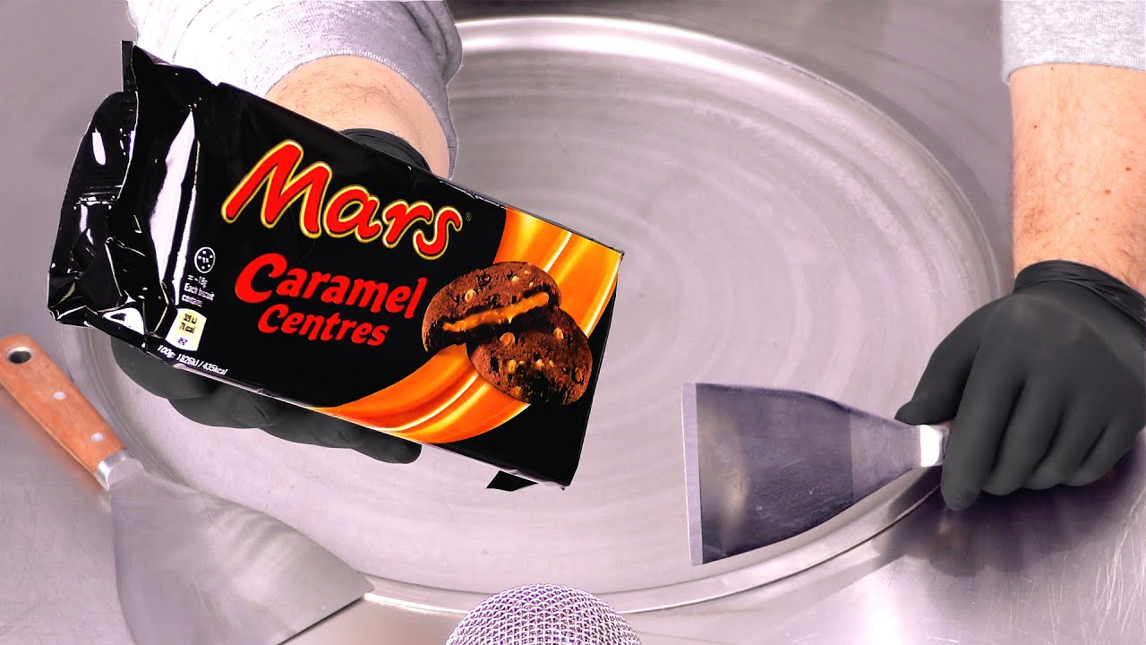 MARS Cookies - Caramel Centres | Ice Cream Rolls ASMR