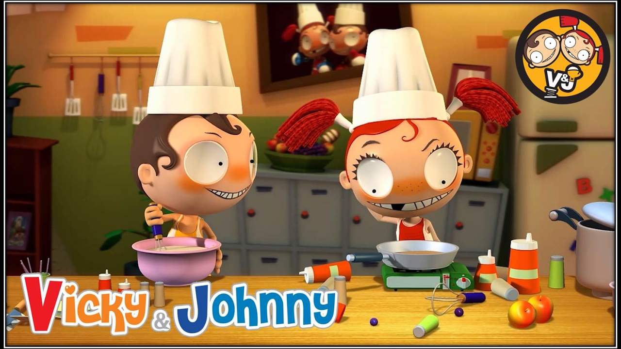 Vicky & Johnny | Episode 41 | HOT CAKE | Full Episode for Kids | 2 MIN