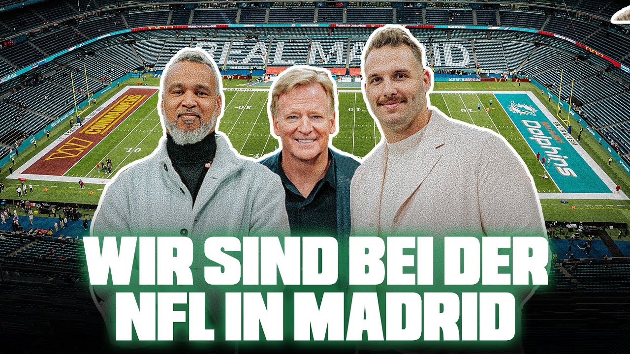 NFL INTERNATIONAL IN MADRID | Stadionvlog