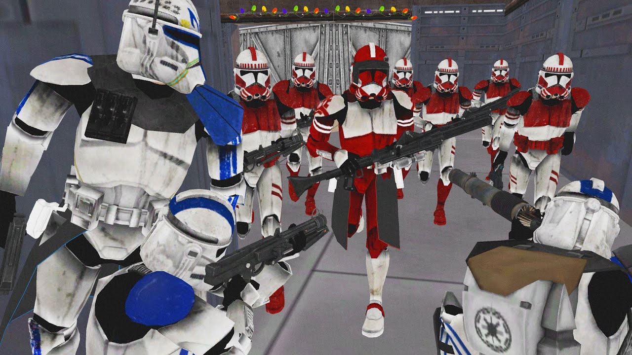 Can Captain Rex Save the 501st LIFE DAY?! - Men of War: Star Wars Mod Battle Simulator