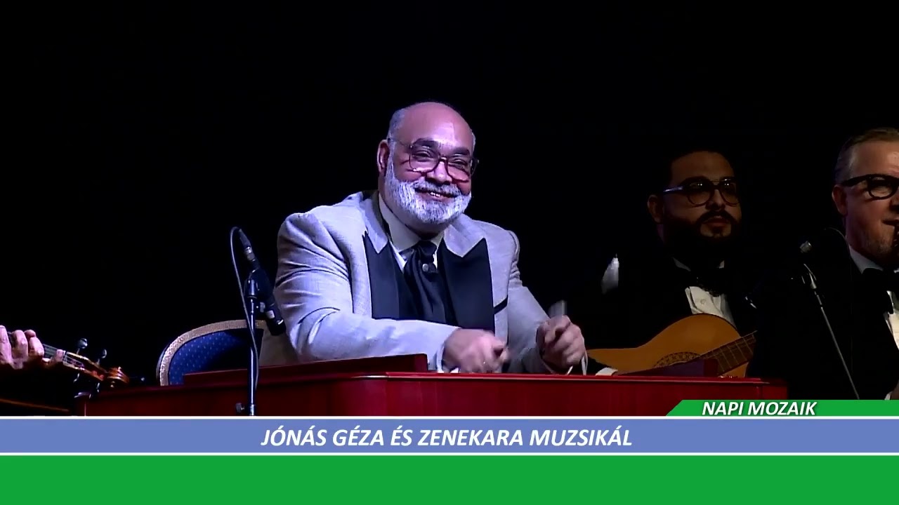 Halas Tv - Napi Mozaik - 2026.01.26. - Jónás Géza és zenekara muzsikál a Dékáni-sportcsarnokban