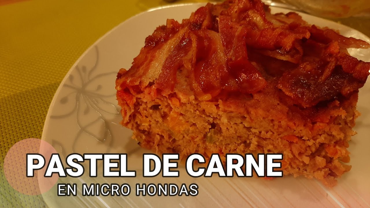 Como hacer pastel de carne en micro hondas