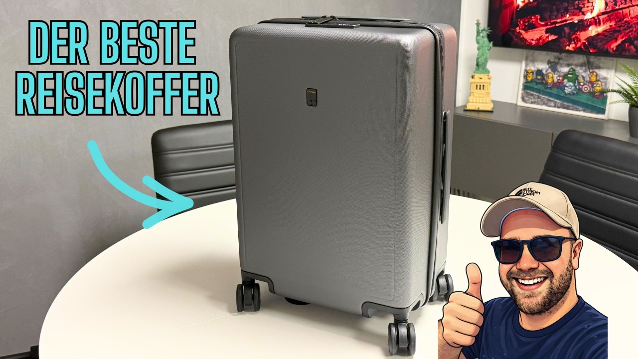 LEVEL8 Luminous Carry-On 20" im Test 🇩🇪 | Edler Handgepäck-Koffer mit TSA-Schloss