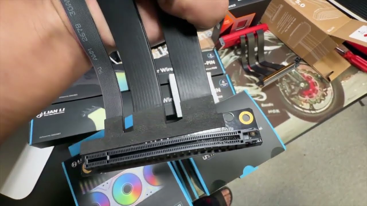 HYTE Y70 PC — ПК ИЗ АДА $$$$ сломанный райзер, заводской и заказаны не те детали