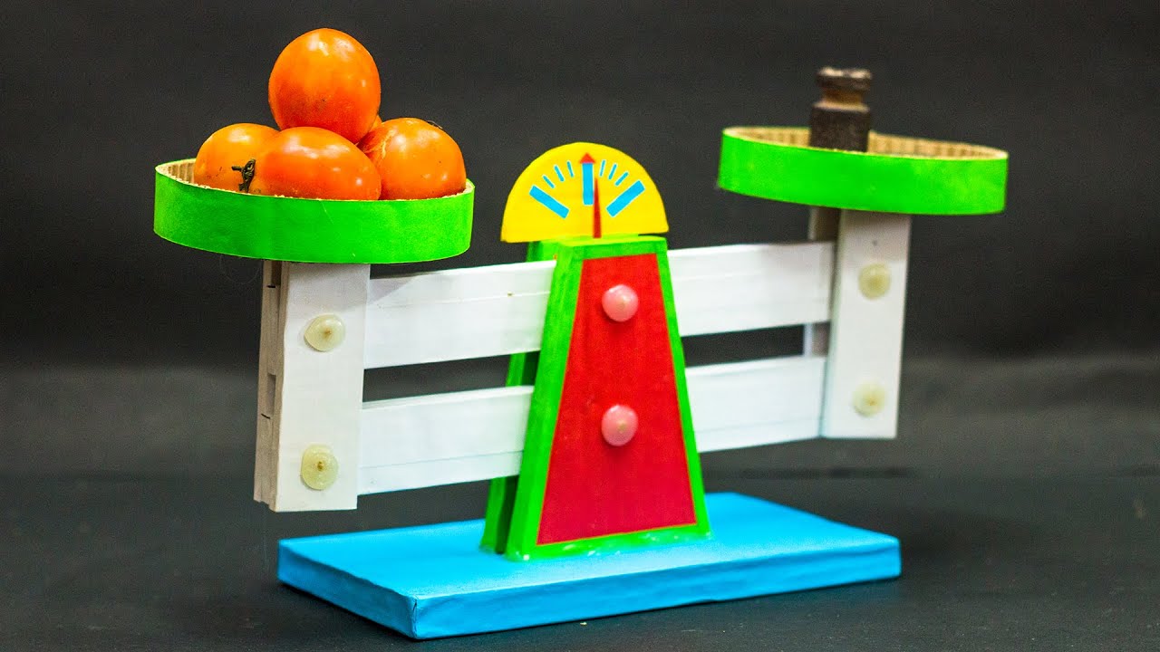 How to make Balance Scale | Science Fair Ideas