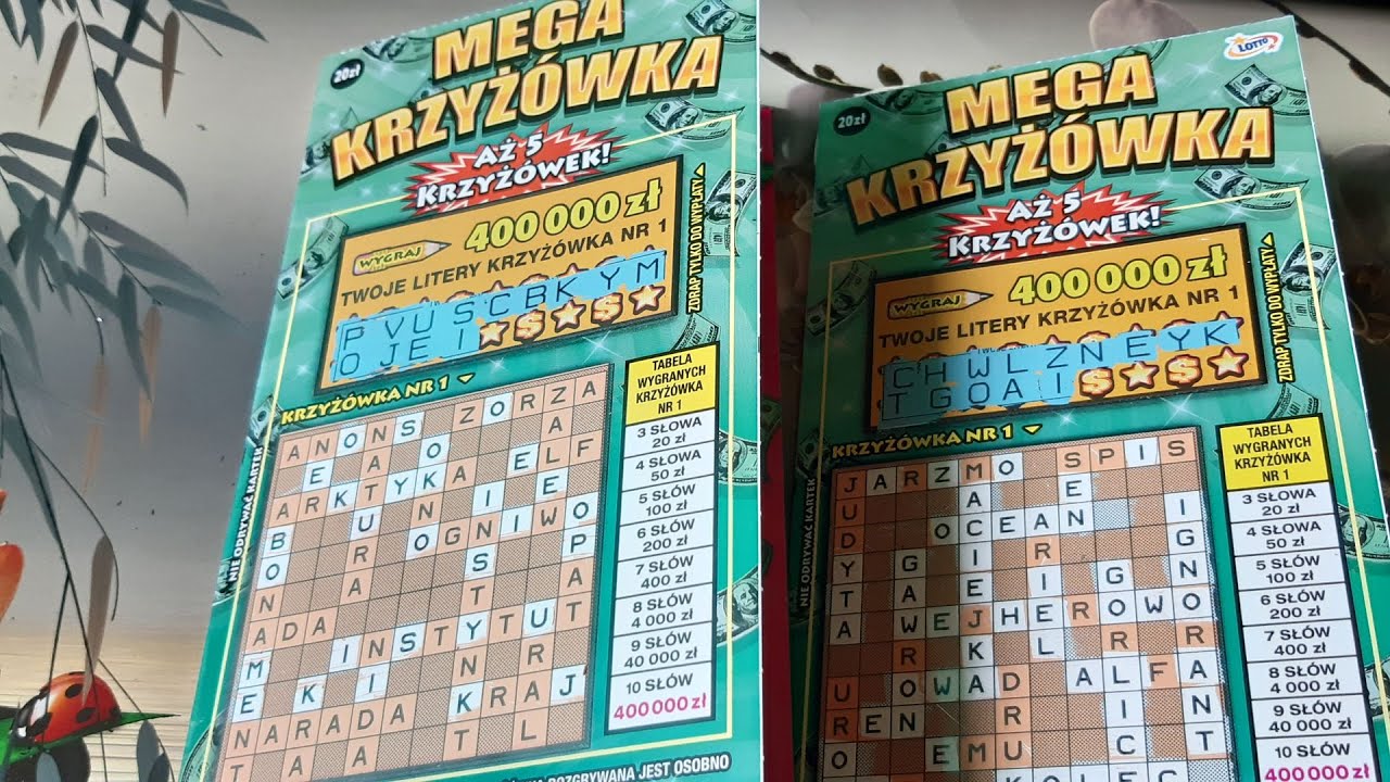 Premiera zdrapki 0731 Mega Krzyżówka🪙🍀💲👍