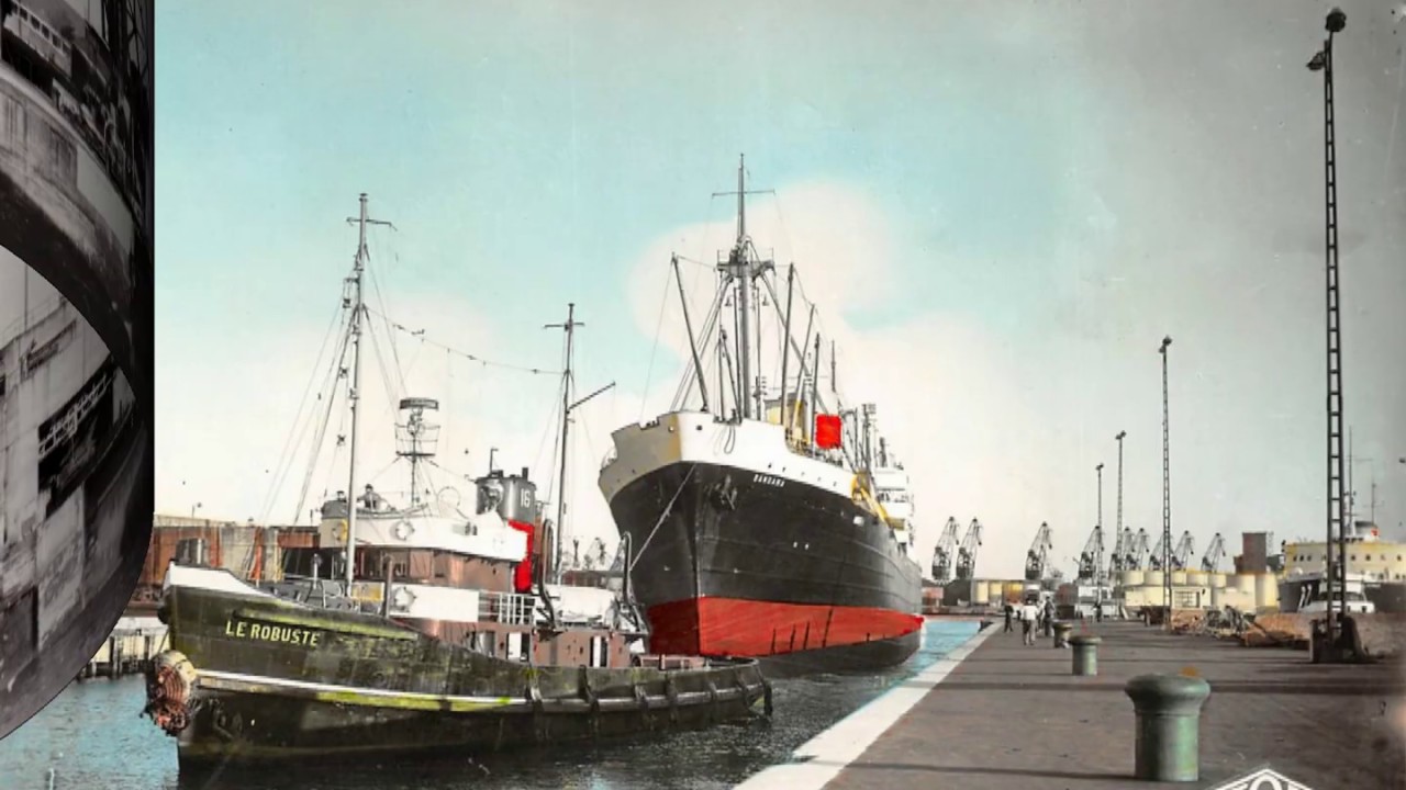 ANNÉES 50 LE PORT DE DUNKERQUE ET SES ACTIVITÉS CARTES POSTALES J. TOP