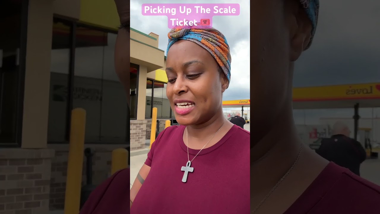 How To Read A Scale Ticket 🎟️ #pinkiedabney #femaletrucker #catscale