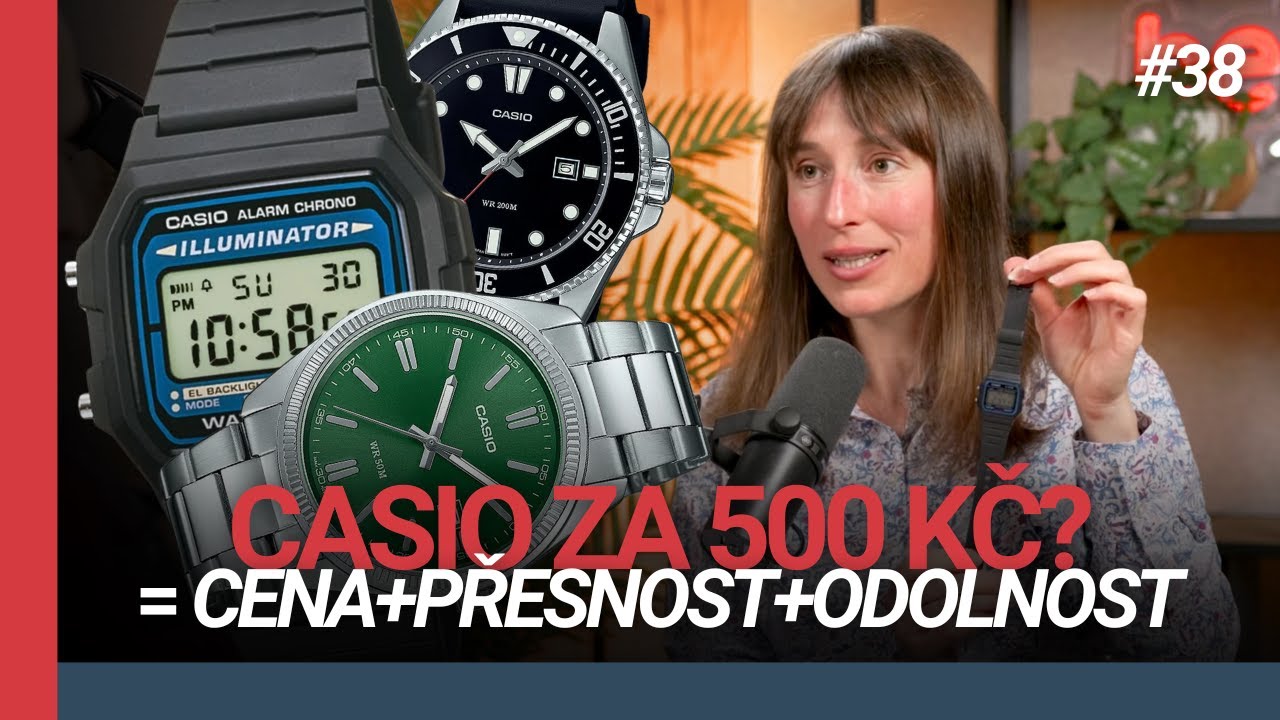Casio za 500 Kč = cena + přesnost + odolnost | 38. Tik Talk