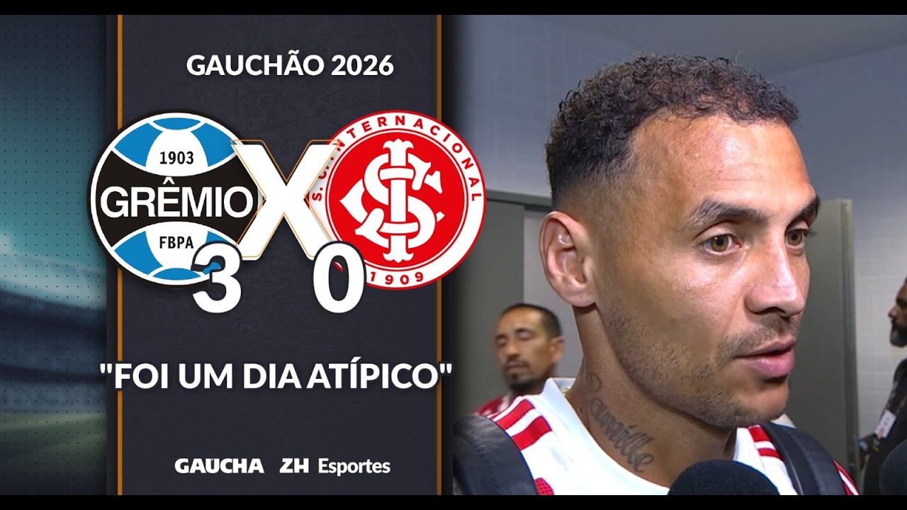 ROCHET E ALAN PATRICK ANALISAM DERROTA SOFRIDA PELO INTER | GRÊMIO 3x0 INTER | 01/03/2026