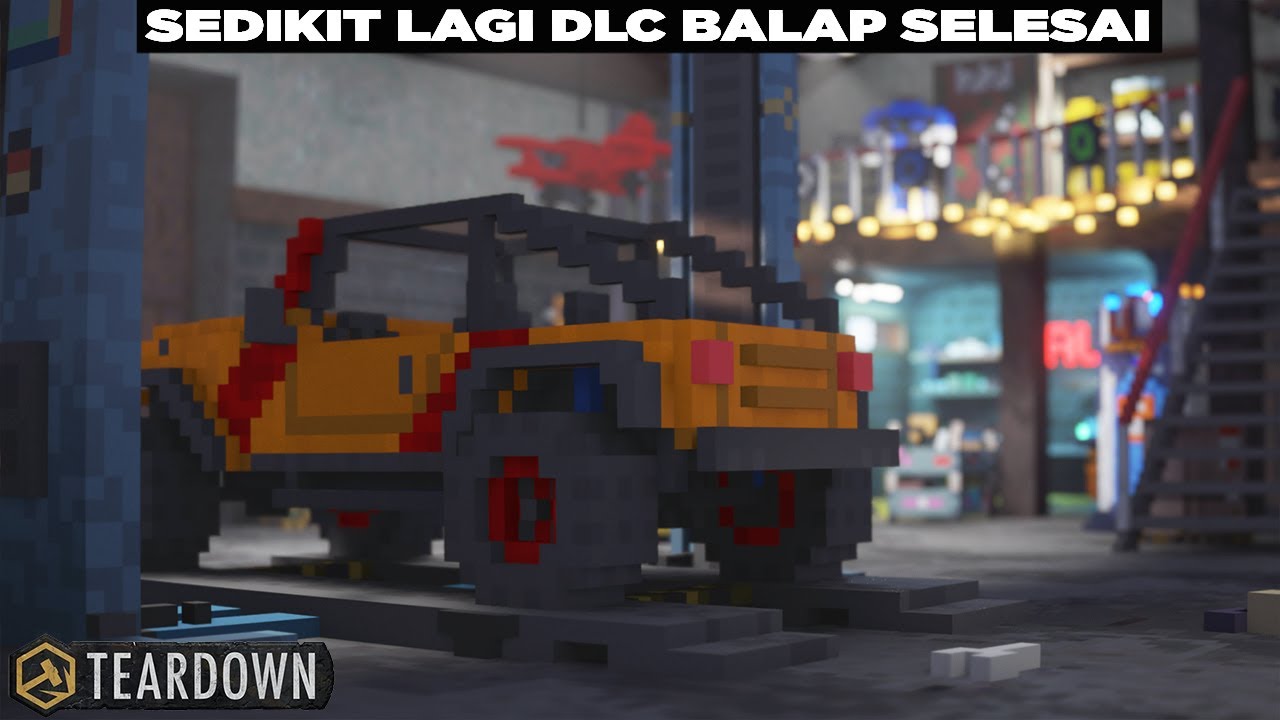 Mulai Bantai-bantai Lawan & Minim Restart 😎 MenitTerakhir Hujan Deras - Teardown Folkrace