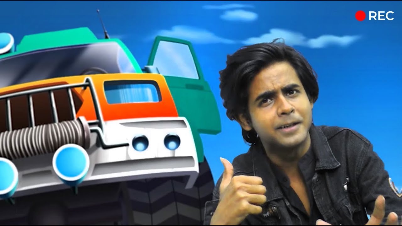 Driving Jack's Monster Truck