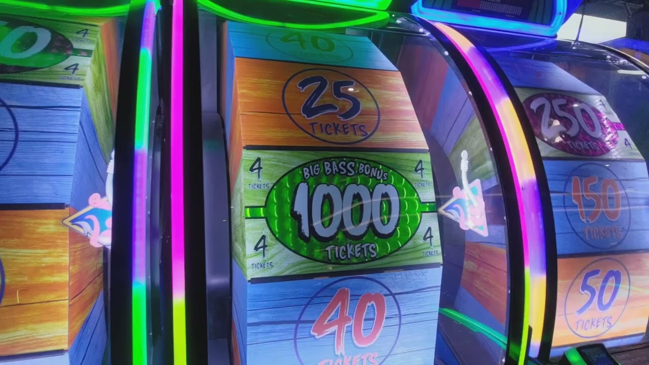 Dave and Busters 2025 Big Bass Wheel Part 1.1