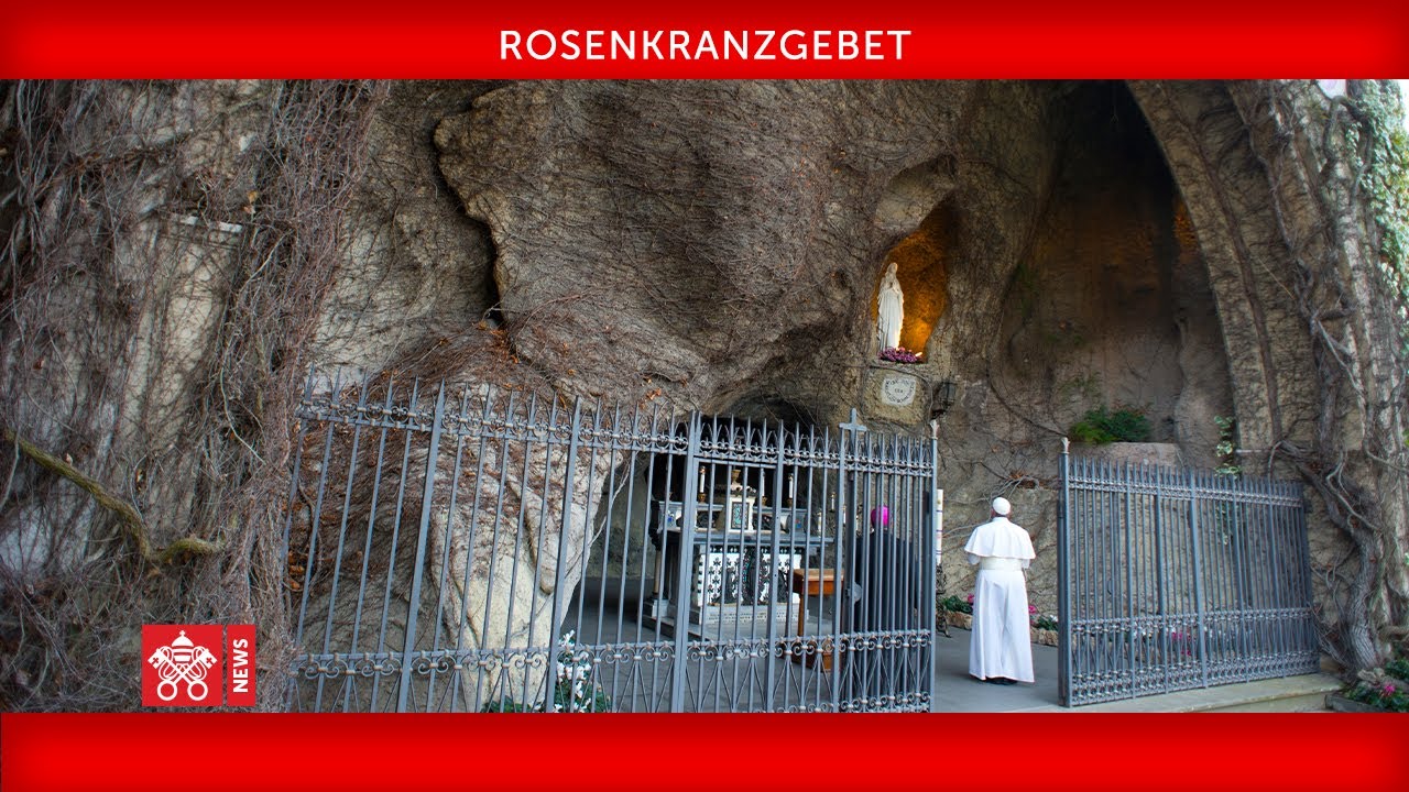 Rosenkranzgebet 30. Mai 2020 Papst Franziskus