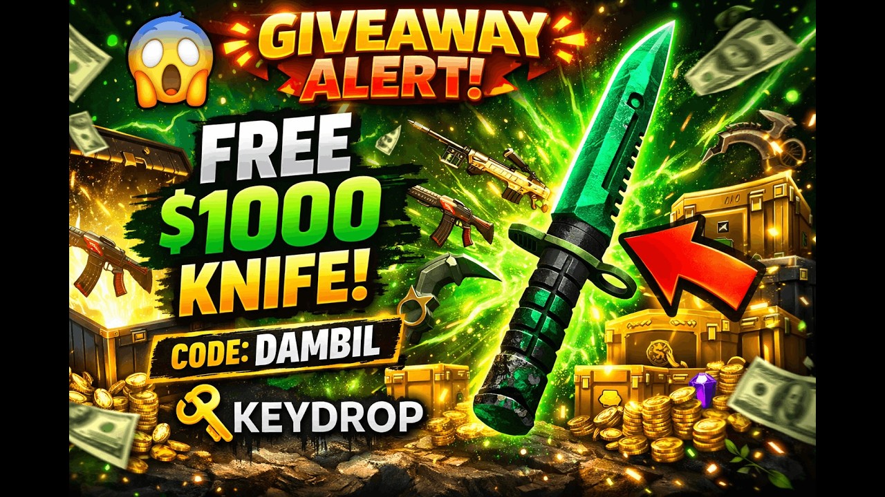 BAYONET GAMMA DOPPLER KNIFE!  JOIN MY GIVEAWAY!