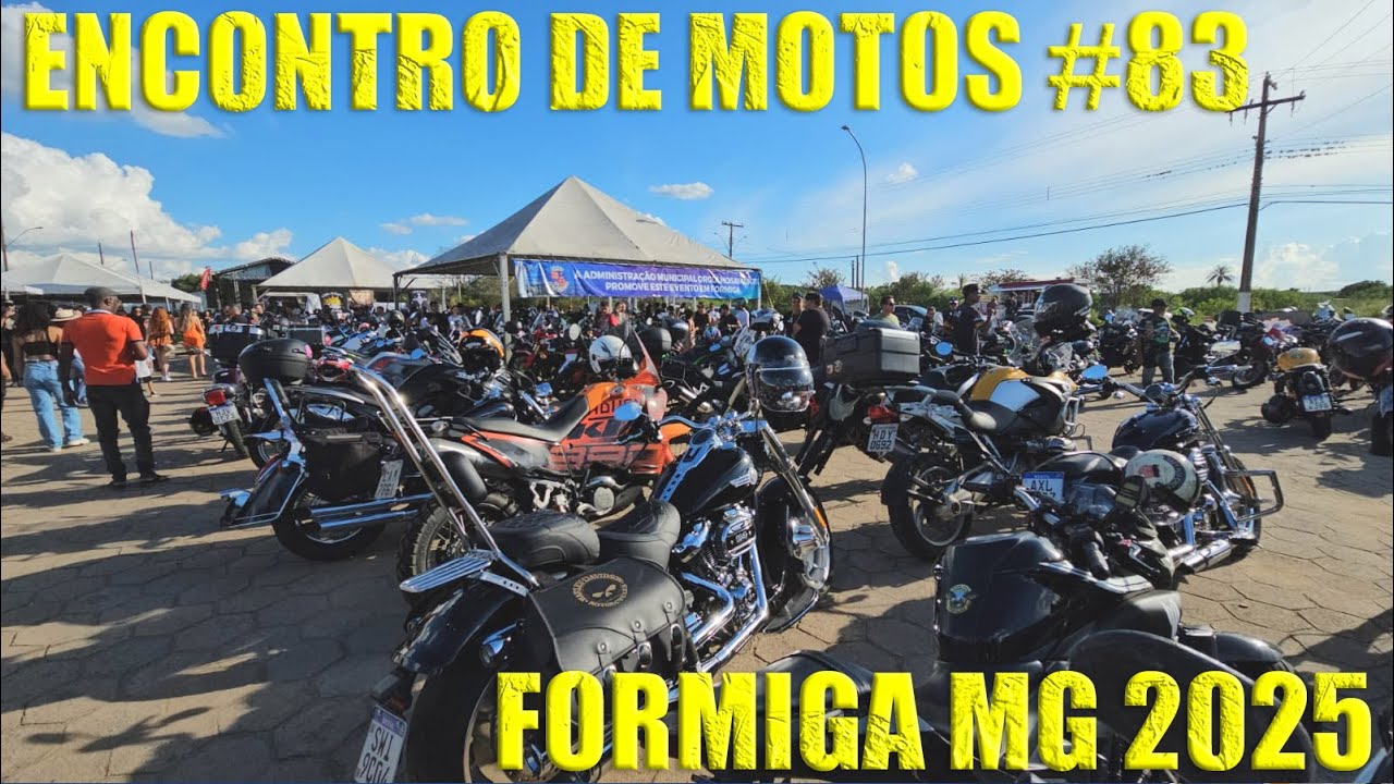 🇧🇷 ENCONTRO DE MOTOS #83 - FORMIGA MG BRASIL BRAZIL 2025 #10