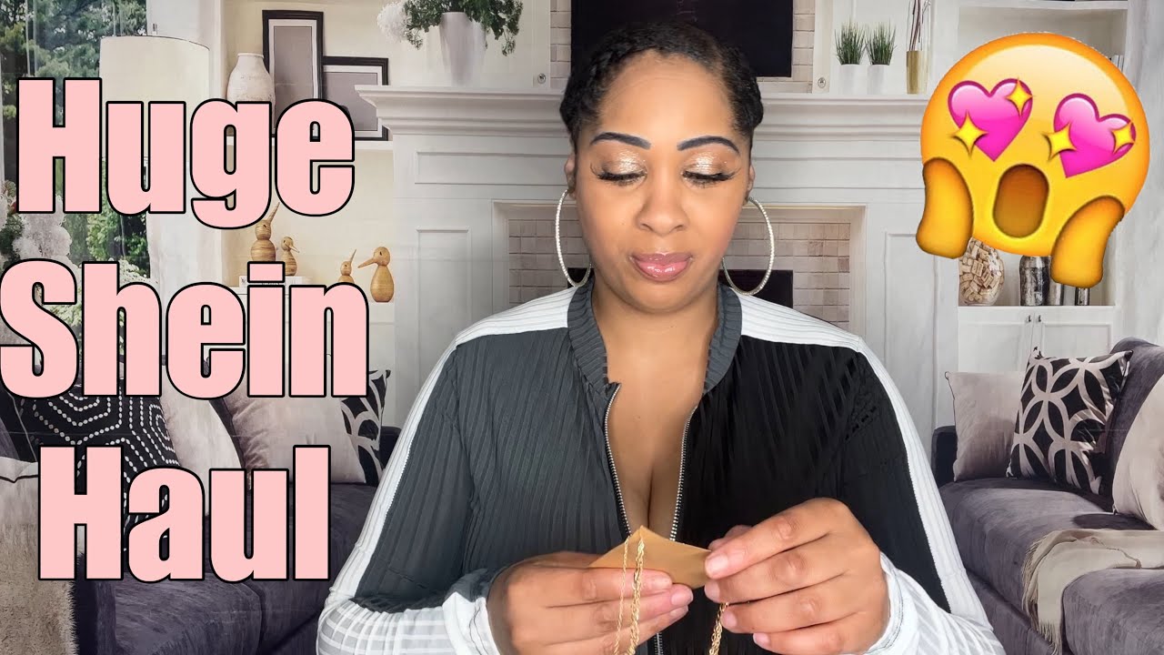 HUGE SHEIN HAUL ~ Jewelry, Clothes, & Towels