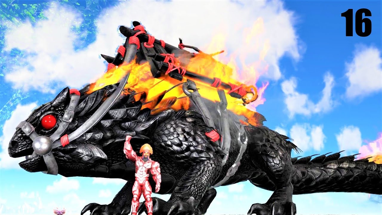 GAME CHANGING DEMONIC THORNY DRAGON! ARK SURVIVAL EVOLVED (PRIMAL FEAR MOD) E16
