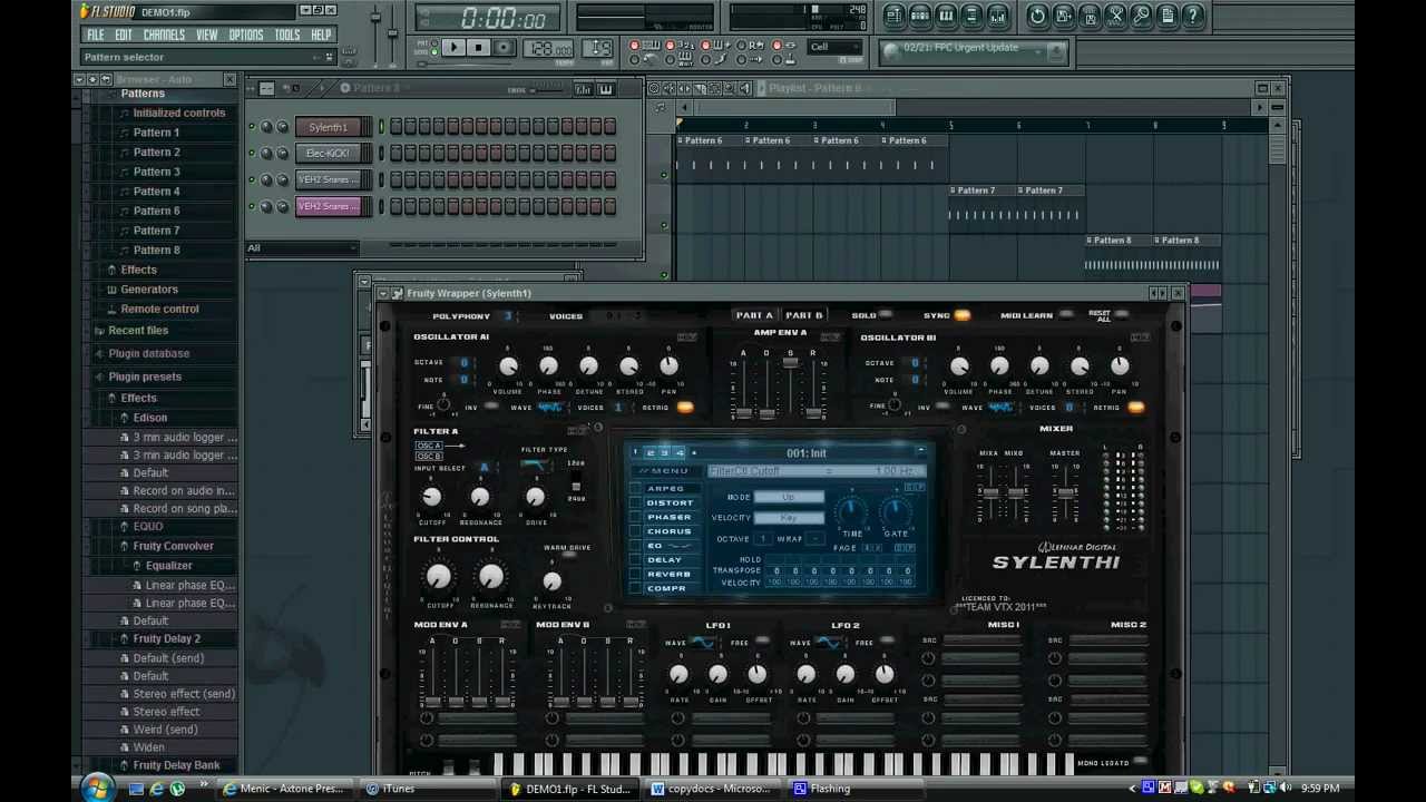 How to create a build up in FL Studio - Pitch  & Sweep/White Noise