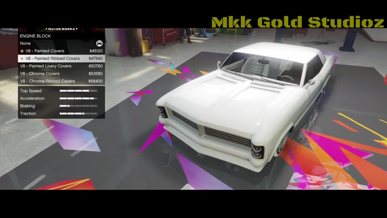 Cocaine White Car Build (Gta 5 Buccaneer)