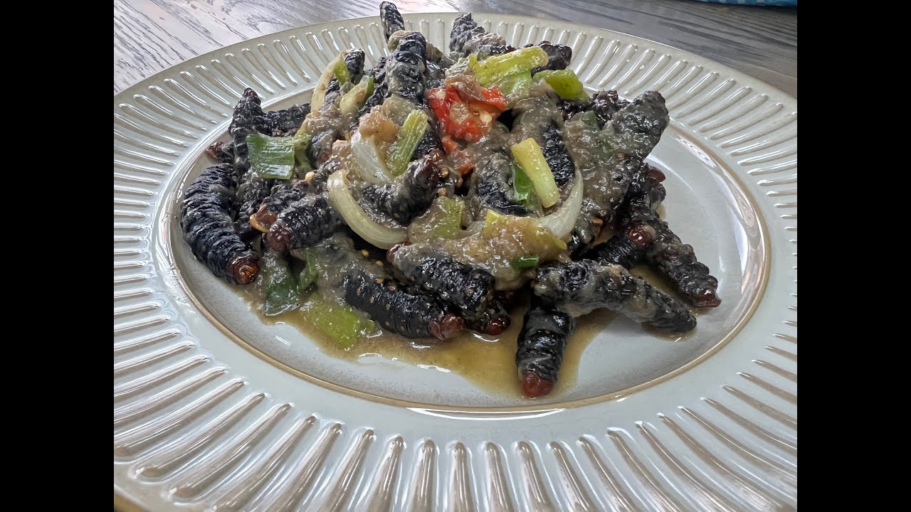 Mbinzo Recette Congolaise | Comment preparer les chenilles