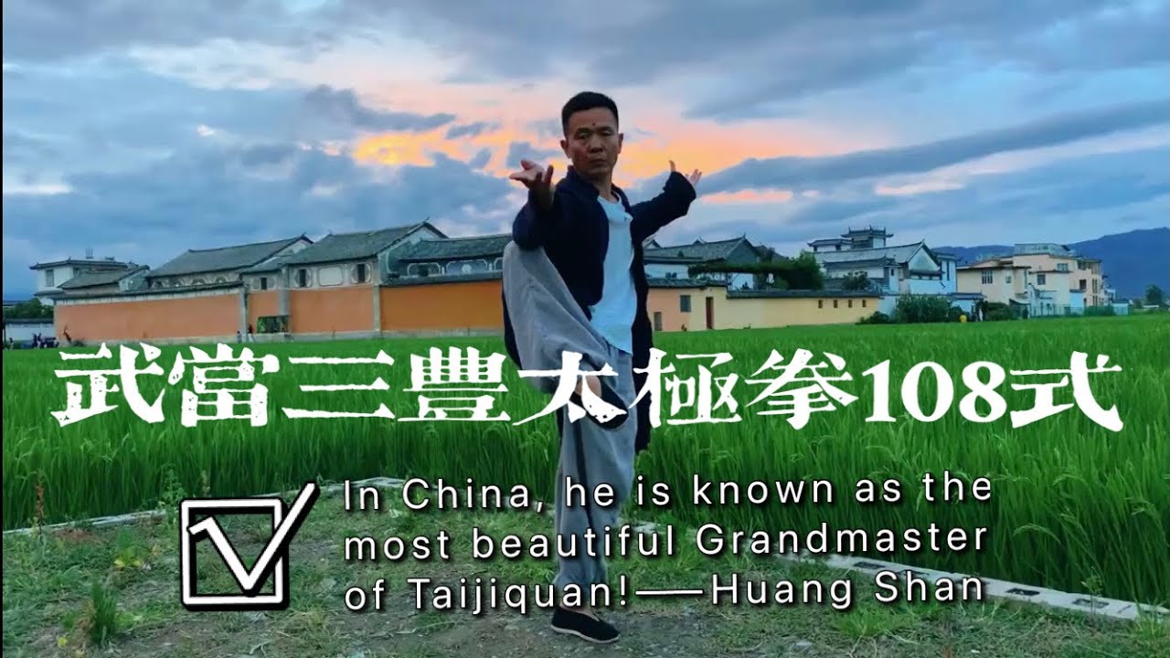 In China, he is known as the most beautiful Grandmaster of Taijiquan!——Huang Shan