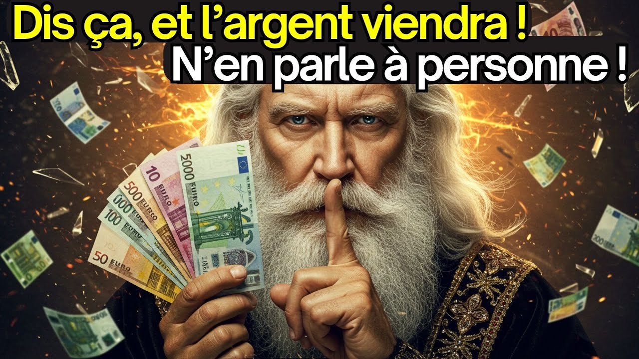 N’aie pas peur ! Tu seras riche, dis-le une seule fois