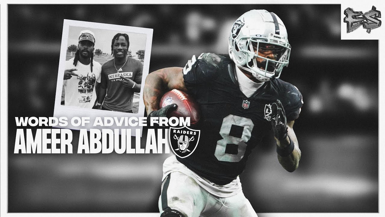 Words of Advice from Ameer Abdullah to Emmett Johnson.