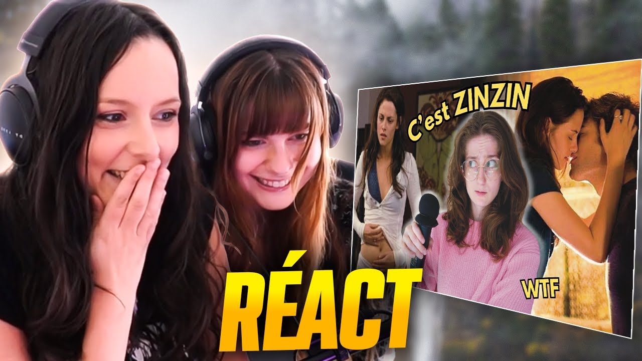 ON RÉACT À LA VIDÉO DE @lapeint SUR TWILIGHT avec @ChatonInGame