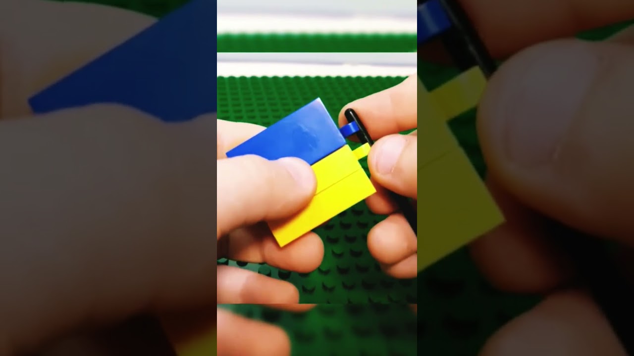 #ukraine #flag #lego #diy #brick #tutorial #instructions #конструктор #прапор #toys