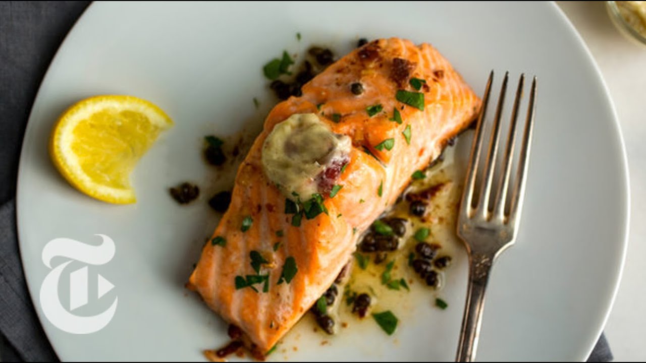 Salmon With Anchovy Butter | Melissa Clark Recipes | The New York Times