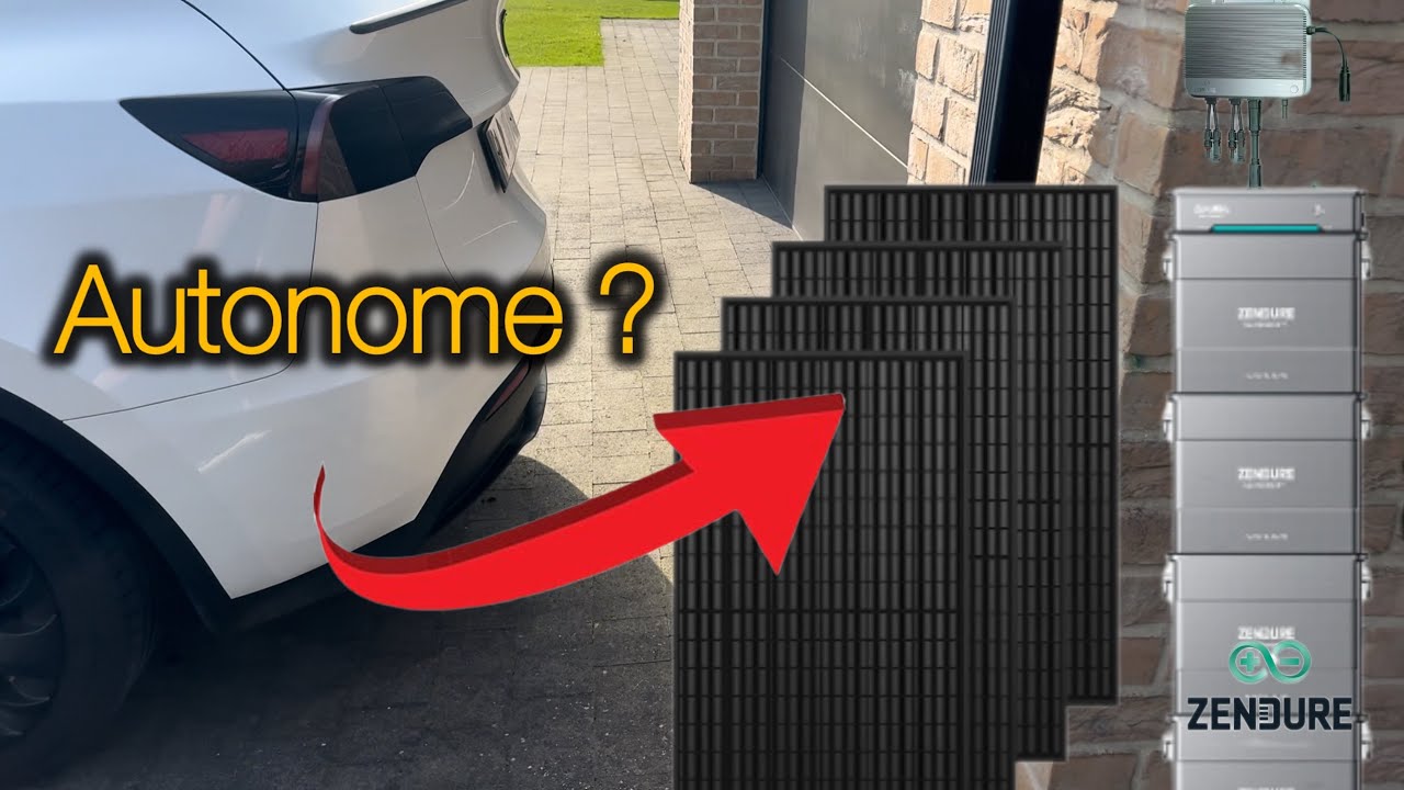 Recharger son Véhicule Électrique UNIQUEMENT au Solaire possible ? Zendure Solarflow 800