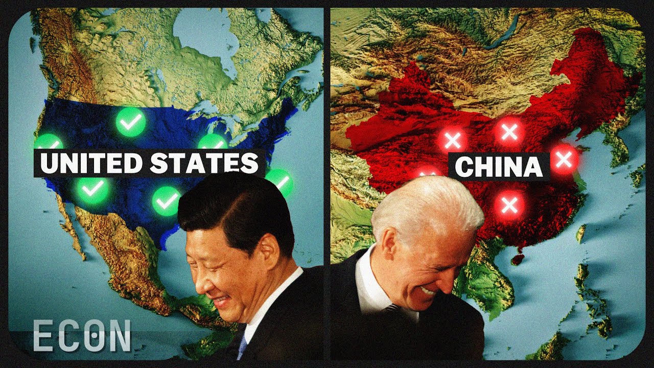 World's Two Largest Economies: One is Surging and the Other is Stumbling | China & US Economy | Econ