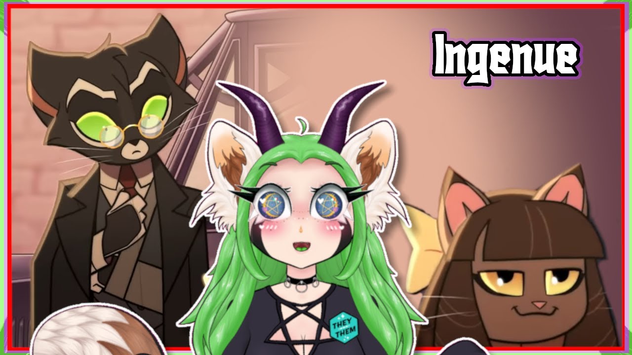 a lil lady! | Lackadaisy // Ingenue (Mini Episode) | vtuber REACTION NIGHT