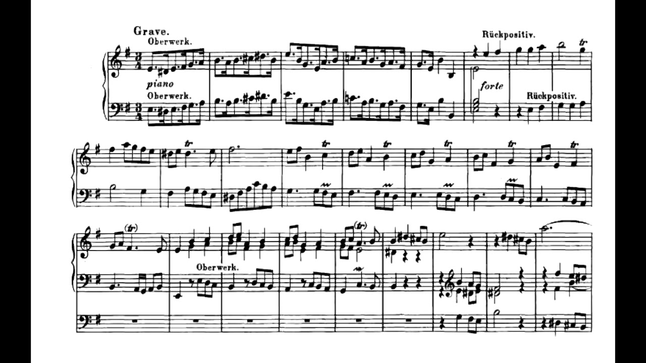 И. С. Бах - Концерт для органа №1 Соль-Мажор (по И. Эрнсту), BWV 592, Саймон Престон (орган)