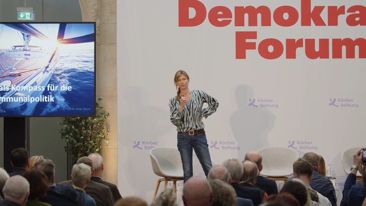 Demokratie Forum Kommunalpolitik 2026 - Keynote Maja Göpel
