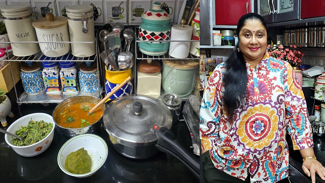 இன்றைய தளிகை 11/2/26||pineapple rasam//Mint Thuviyal//keerai//#dailyvlog #food #tamil #lunch #love 