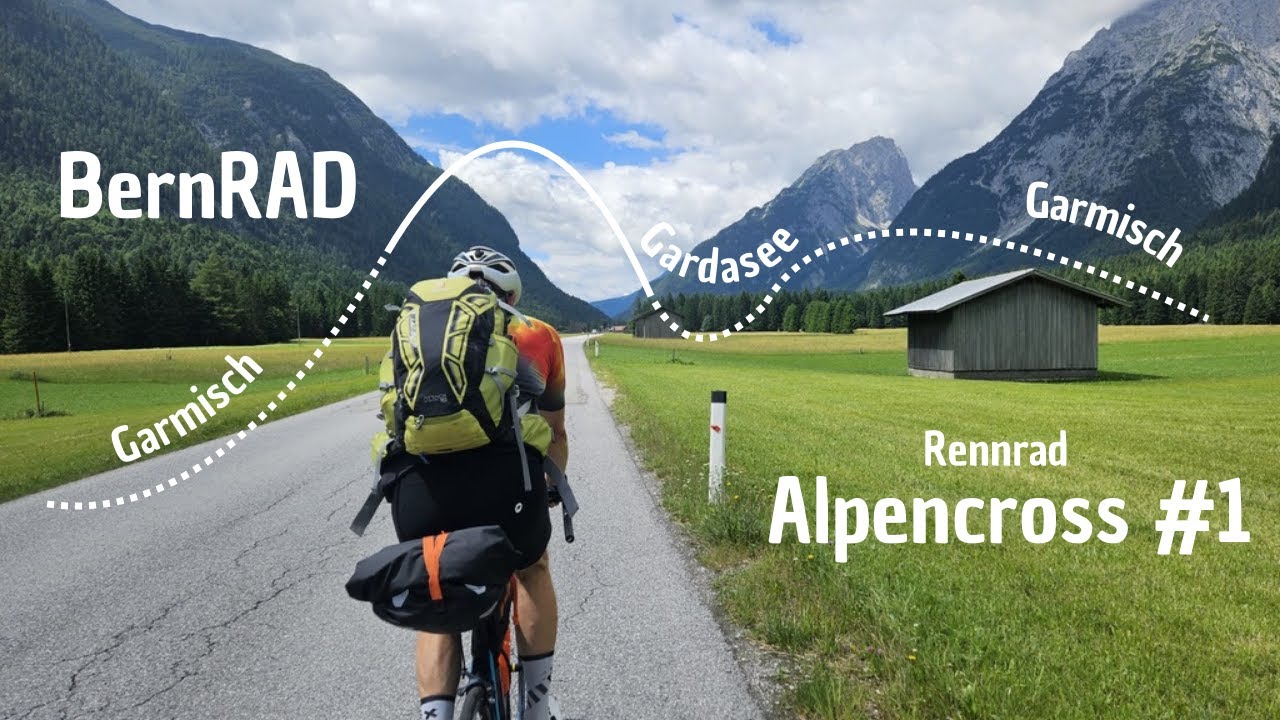 Rennrad Alpencross Garmisch-Gardasee-Garmisch #1